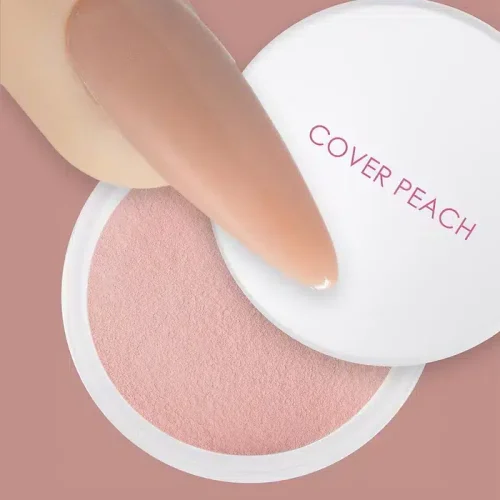 אבקת אקריל 85 ג' (Peach Cover) אבקת אקריל 85 ג' (Peach Cover)