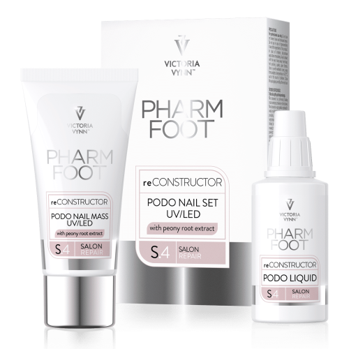 ערכה לשחזור ושיקום מבנה הציפורן - Pharm Foot | reCONSTRUCTOR ערכה לשחזור ושיקום מבנה הציפורן - Pharm Foot | reCONSTRUCTOR