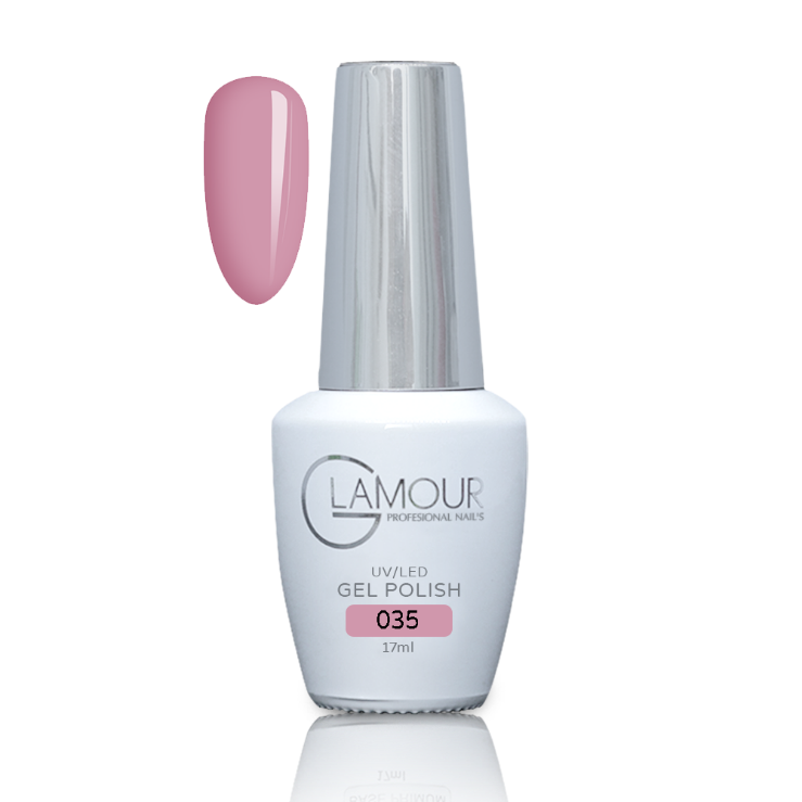 לק ג'ל מס' 035, 17 מ"ל - Glamour לק ג'ל מס' 035, 17 מ"ל - Glamour