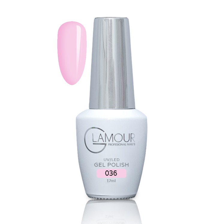 לק ג'ל מס' 036, 17 מ"ל - Glamour לק ג'ל מס' 036, 17 מ"ל - Glamour