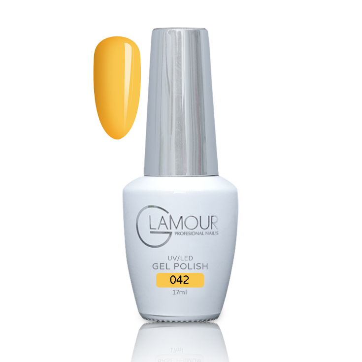 לק ג'ל מס' 042, 17 מ"ל - Glamour לק ג'ל מס' 042, 17 מ"ל - Glamour