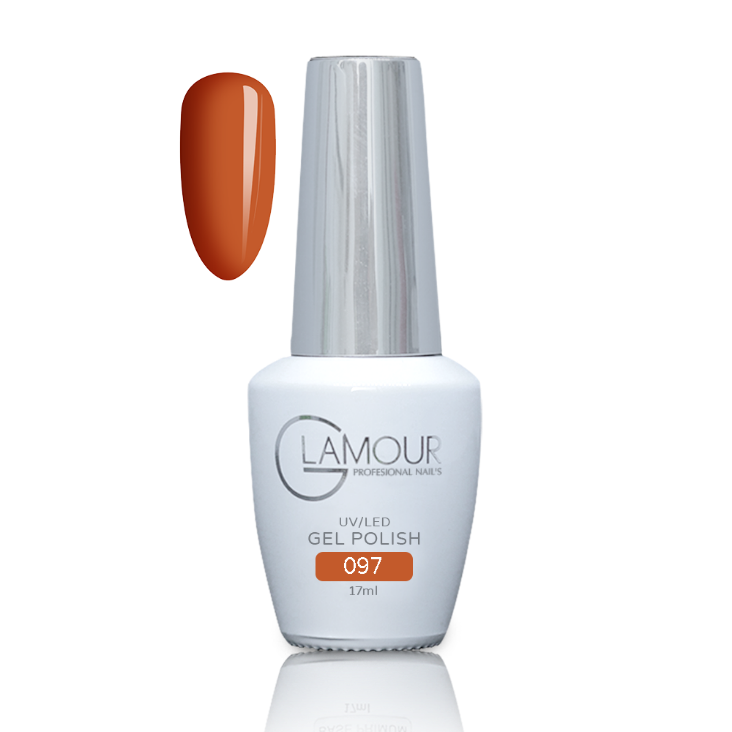 לק ג'ל מס' 097, 17 מ"ל - Glamour לק ג'ל מס' 097, 17 מ"ל - Glamour