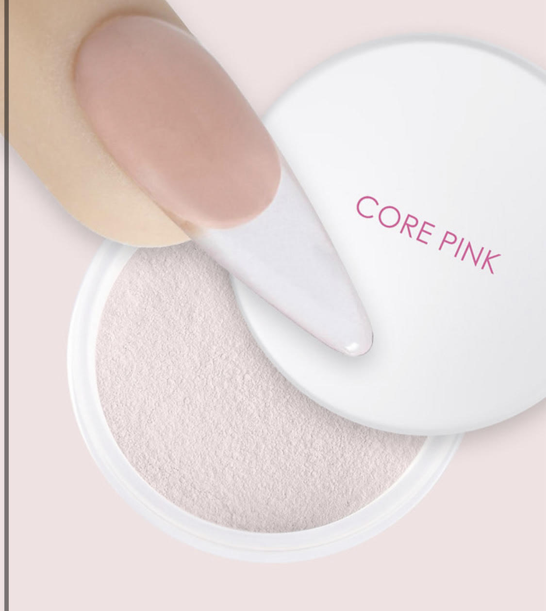 אבקת אקריל 85 ג' (Pink Core) אבקת אקריל 85 ג' (Pink Core)