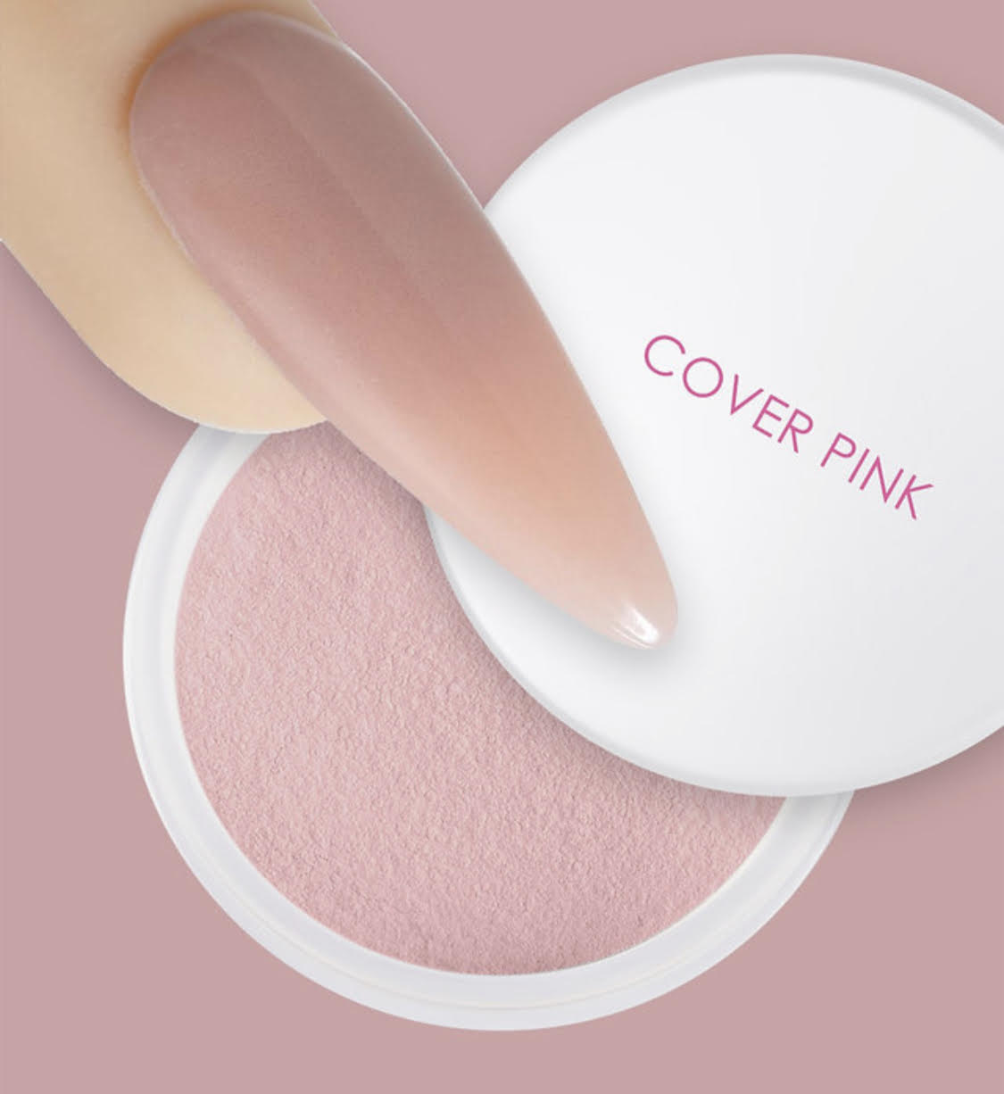 אבקת אקריל 85 ג' (Pink Cover) אבקת אקריל 85 ג' (Pink Cover)