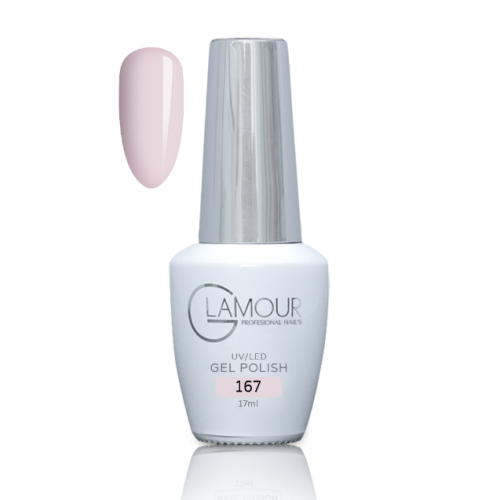 לק ג'ל מס' 167, 17 מ"ל - Glamour לק ג'ל מס' 167, 17 מ"ל - Glamour