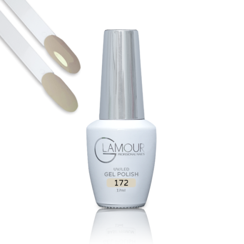 לק ג'ל מס' 172, 17 מ"ל - Glamour לק ג'ל מס' 172, 17 מ"ל - Glamour
