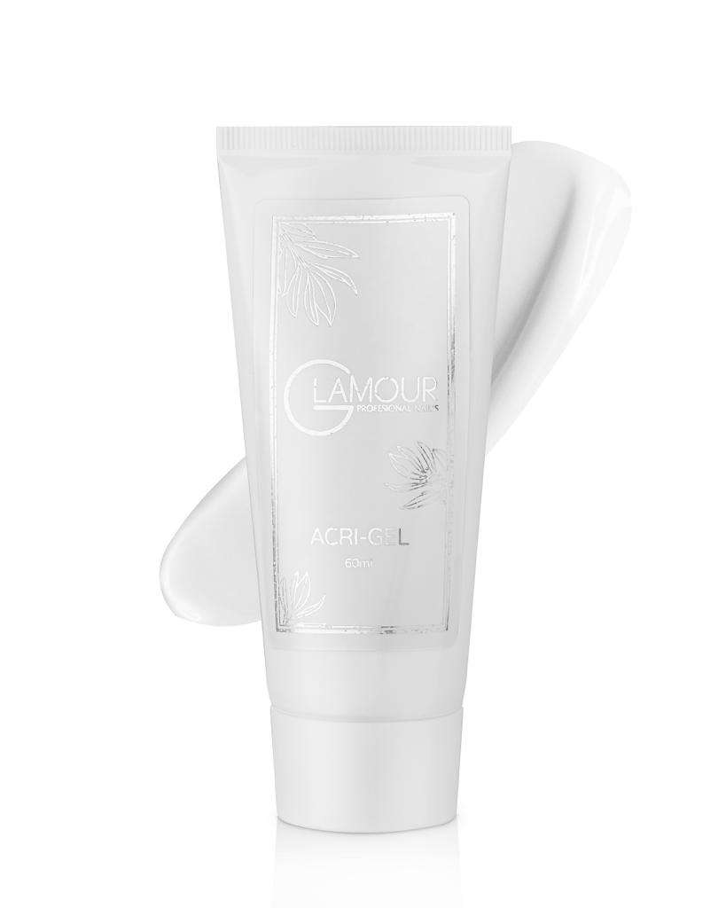 אקריג'ל 60 ג' - Glamour (White) אקריג'ל 60 ג' - Glamour (White)