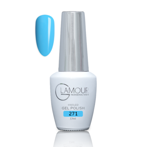 לק ג'ל מס' 271, 17 מ"ל - Glamour לק ג'ל מס' 271, 17 מ"ל - Glamour
