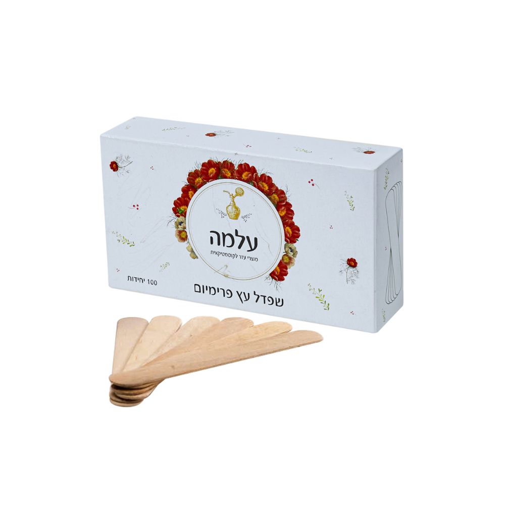 שפדולות עץ פרימיום 100 יחידות עלמה שפדולות עץ פרימיום 100 יחידות עלמה
