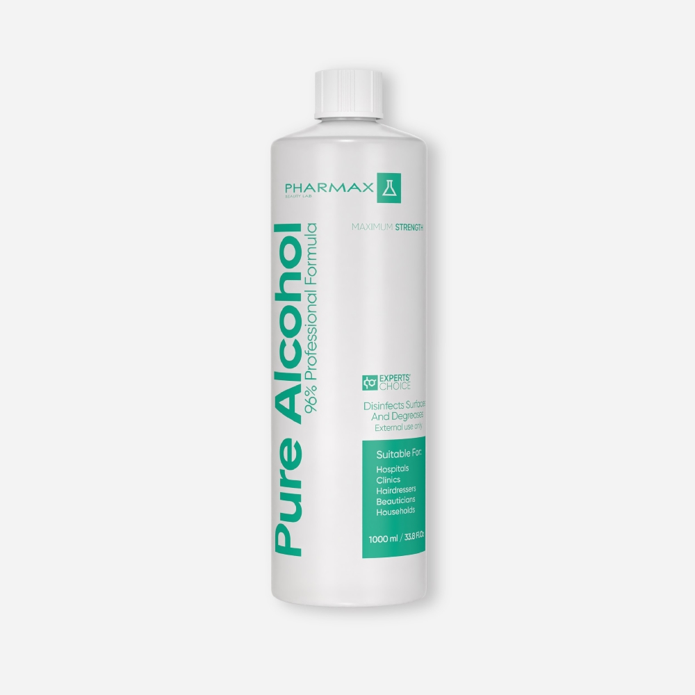 אלכוהול 96% - 1 ליטר | פארמקס PHARMAX אלכוהול 96% - 1 ליטר | פארמקס PHARMAX