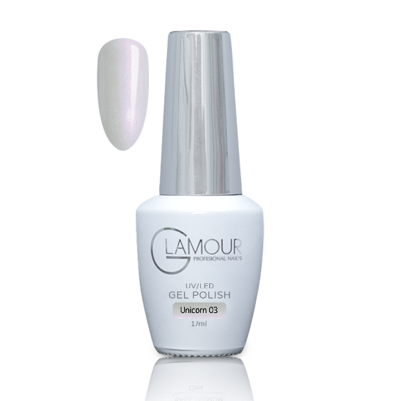 לק ג'ל יוניקורן מס' 03 Unicorn - מ"ל 17 - Glamour לק ג'ל יוניקורן מס' 03 Unicorn - מ"ל 17 - Glamour