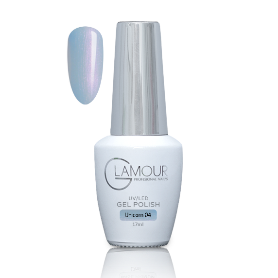לק ג'ל יוניקורן מס' 04 Unicorn - מ"ל 17 - Glamour לק ג'ל יוניקורן מס' 04 Unicorn - מ"ל 17 - Glamour