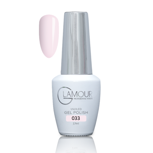 לק ג'ל מס' 033, 17 מ"ל - Glamour לק ג'ל מס' 033, 17 מ"ל - Glamour