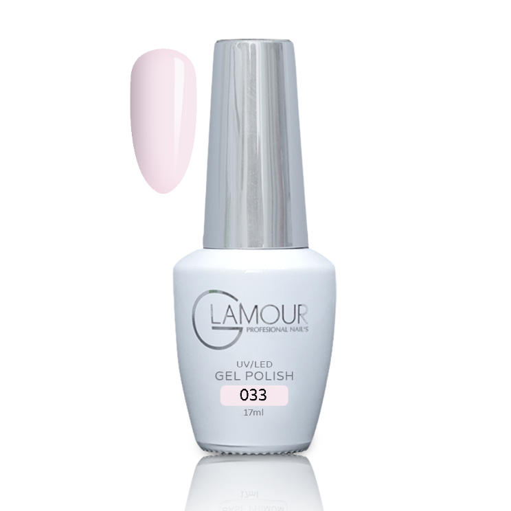 לק ג'ל מס' 033, 17 מ"ל - Glamour לק ג'ל מס' 033, 17 מ"ל - Glamour